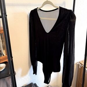 Sheer bodysuit